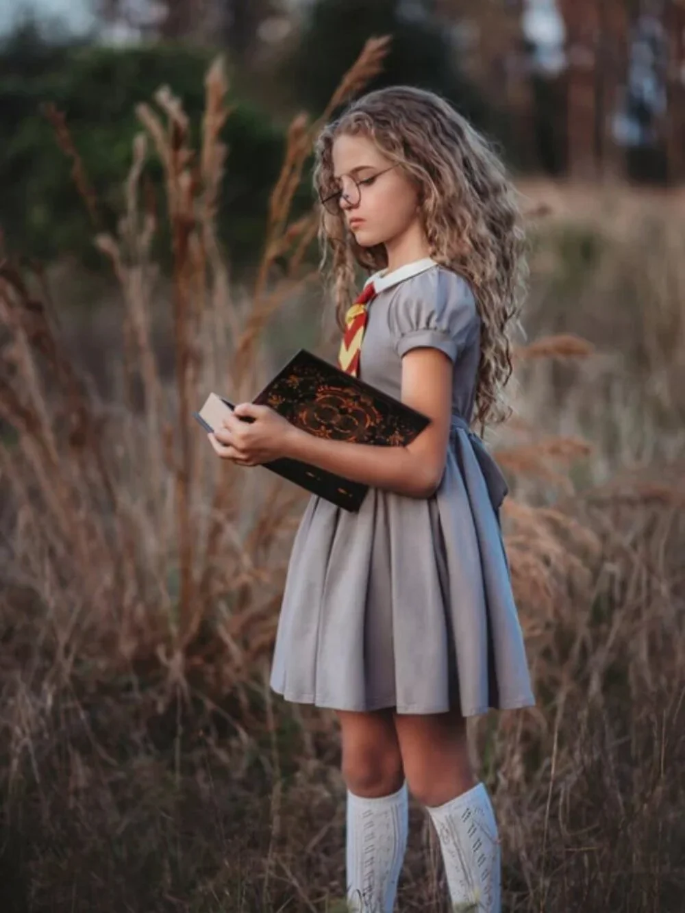 Only Little Once Wizard Girl Twirl Dress, Harry Potter, multiple sizes